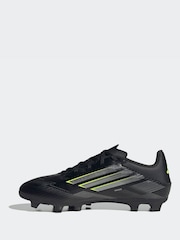 adidas Black/Grey Adult F50 Club Firm/Multi Ground Boots - Image 3 of 13