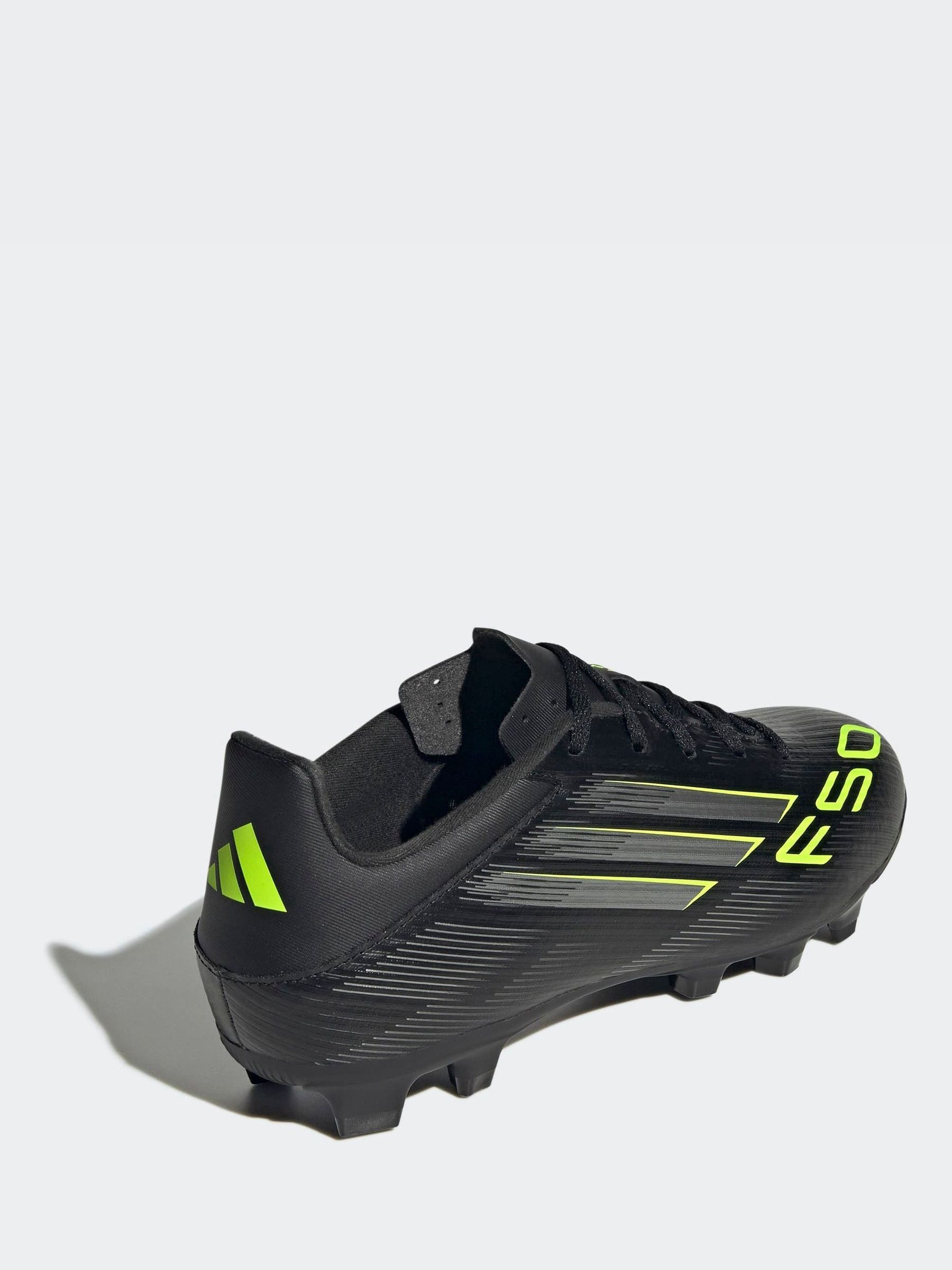 Buy adidas Black/Grey Adult F50 Club Firm/Multi Ground Boots from