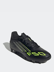 adidas Black/Grey Adult F50 Club Firm/Multi Ground Boots - Image 7 of 13