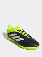 adidas Black/White Adult Copa Pure 3 Club Turf Boots - Image 1 of 9