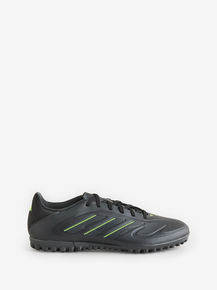 adidas Black/Grey Adult Copa Pure 3 Club Turf Boots - Image 1 of 10