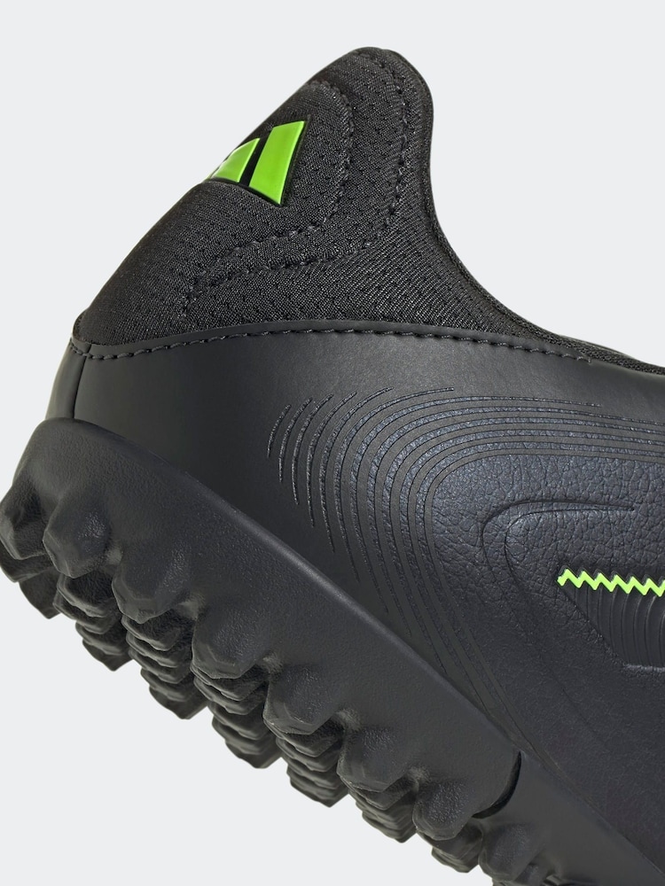 adidas Black/Grey Adult Copa Pure 3 Club Turf Boots - Image 10 of 10