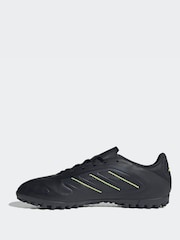 adidas Black/Grey Adult Copa Pure 3 Club Turf Boots - Image 2 of 10