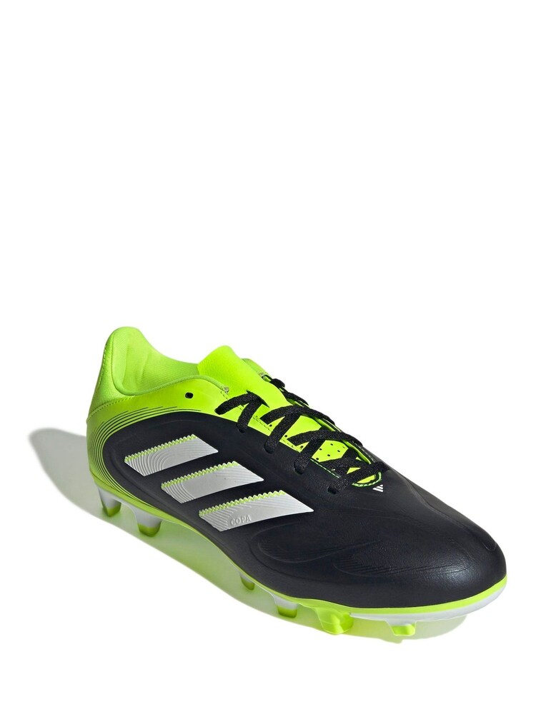 adidas Black/White Adult Copa Pure 3 Club Firm/Multi Ground Boots - Image 2 of 10