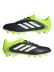 adidas Black/White Adult Copa Pure 3 Club Firm/Multi Ground Boots - Image 3 of 10
