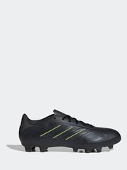 adidas Black/Grey Adult Copa Pure 3 Club Firm/Multi Ground Boots - Image 1 of 10