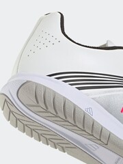 adidas White Blue Kids F50 Messi Club Indoor Boots - Image 11 of 12