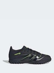 adidas Black/Grey Kids Predator Club Turf Boots - Image 1 of 12
