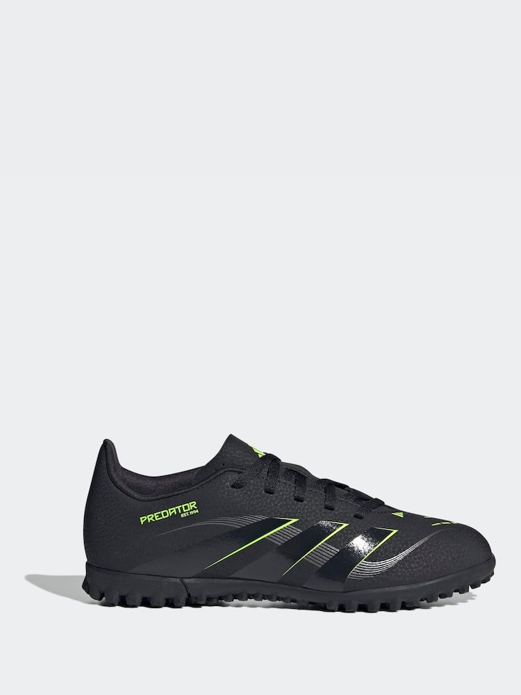 adidas Black/Grey Kids Predator Club Turf Boots - Image 1 of 12