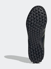 adidas Black/Grey Kids Predator Club Turf Boots - Image 10 of 12