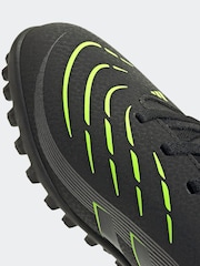 adidas Black/Grey Kids Predator Club Turf Boots - Image 12 of 12