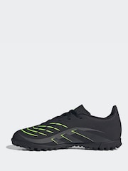 adidas Black/Grey Kids Predator Club Turf Boots - Image 3 of 12