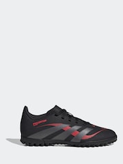 adidas Black/Grey Kids Predator Club Turf Boots - Image 1 of 10