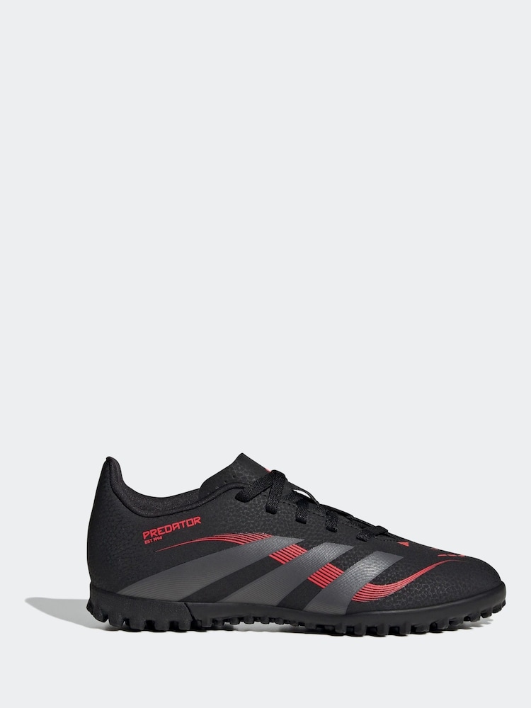 adidas Black/Grey Kids Predator Club Turf Boots - Image 1 of 10