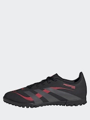 adidas Black/Grey Kids Predator Club Turf Boots - Image 3 of 10