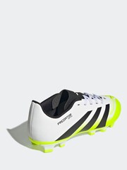 adidas White/Lemon Kids Predator Club Firm/Multi-Ground Boots - Image 5 of 10