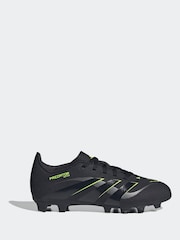 adidas Black/Grey Kids Predator Club Firm/Multi Ground Boots - Image 1 of 10