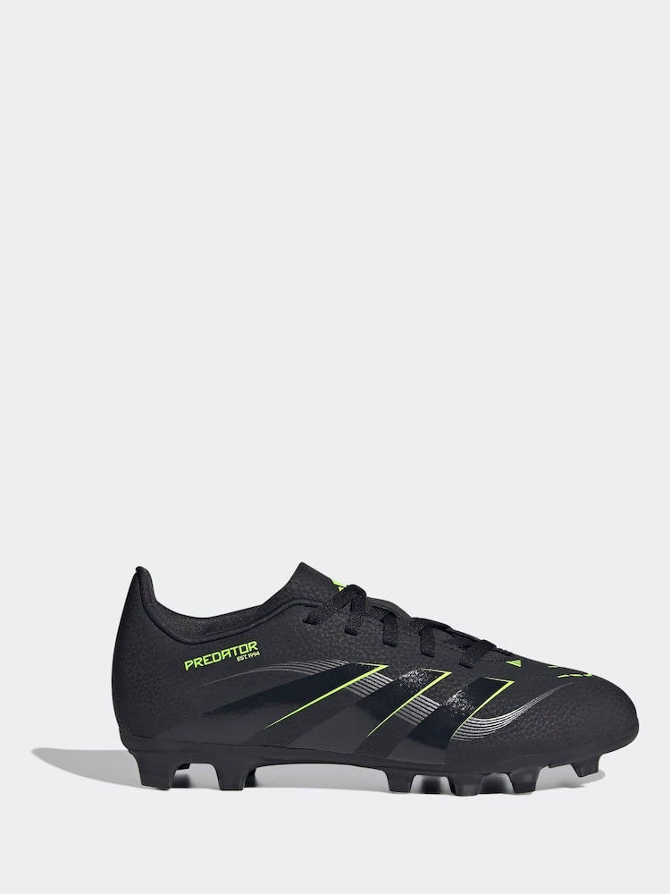 adidas Black/Grey Kids Predator Club Firm/Multi Ground Boots - Image 1 of 10