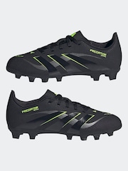 adidas Black/Grey Kids Predator Club Firm/Multi Ground Boots - Image 3 of 10
