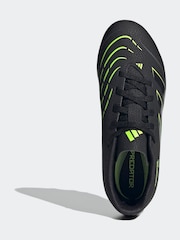 adidas Black/Grey Kids Predator Club Firm/Multi Ground Boots - Image 5 of 10