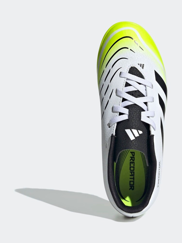 Buy adidas White/Lemon Kids Predator Club Turf Boots from the Next