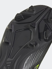 adidas Black/Grey Kids F50 Club Hook and Loop Firm/Multi Ground Boots - Image 2 of 12