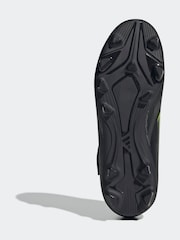 adidas Black/Grey Kids F50 Club Hook and Loop Firm/Multi Ground Boots - Image 9 of 12