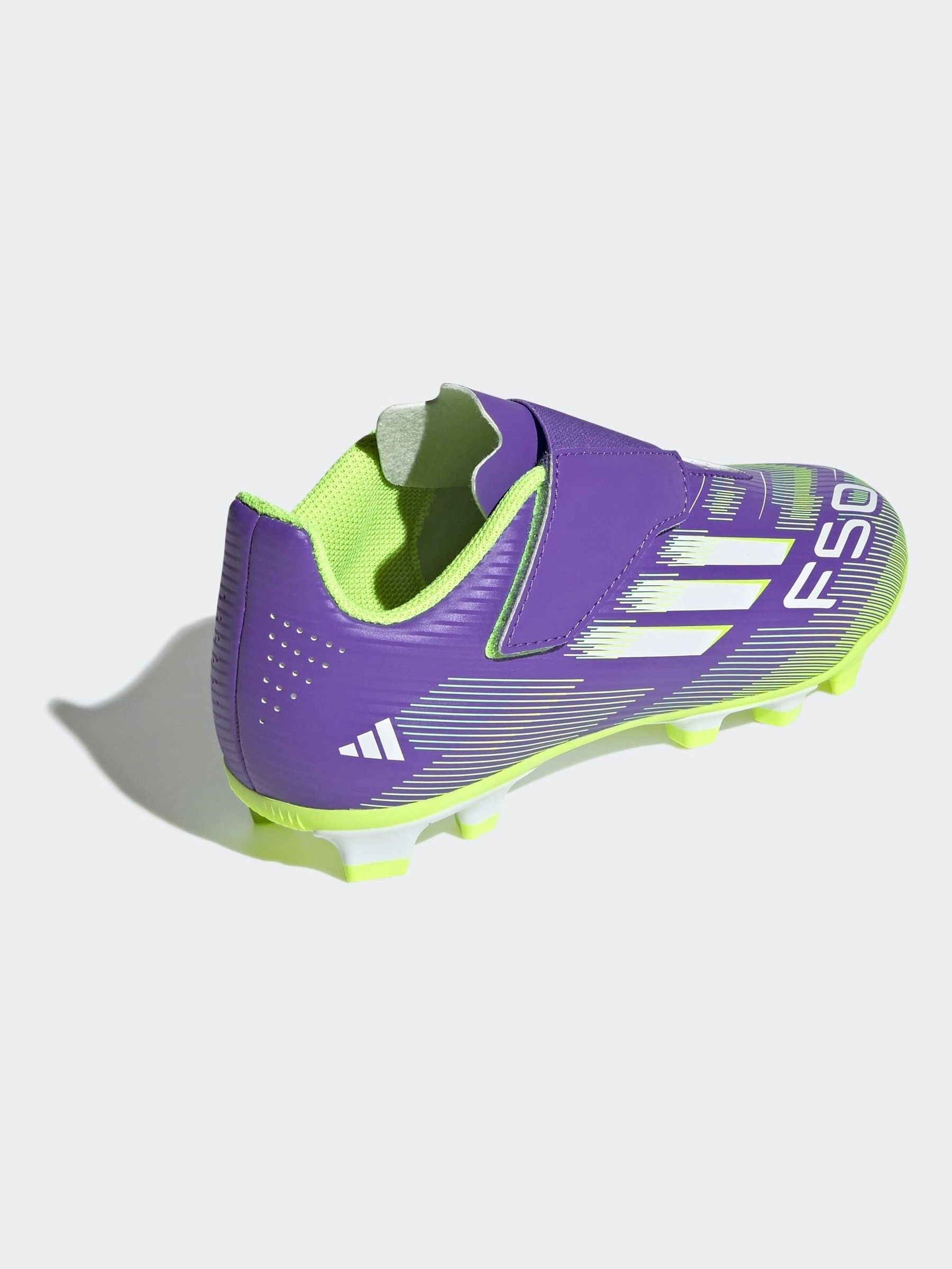 Buy adidas Purple/White Kids F50 Club Hook and Loop Firm/Multi