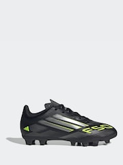 adidas Black/Grey Kids F50 Club Firm/Multi-Ground Boots - Image 1 of 12