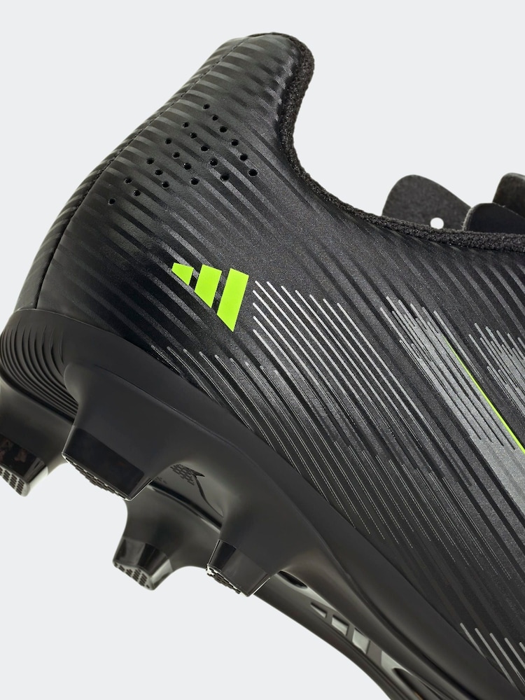 adidas Black/Grey Kids F50 Club Firm/Multi-Ground Boots - Image 12 of 12