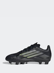 adidas Black/Grey Kids F50 Club Firm/Multi-Ground Boots - Image 2 of 12