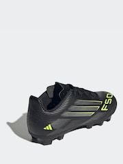 adidas Black/Grey Kids F50 Club Firm/Multi-Ground Boots - Image 5 of 12
