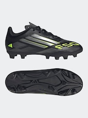 adidas Black/Grey Kids F50 Club Firm/Multi-Ground Boots - Image 8 of 12