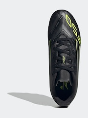 adidas Black/Grey Kids F50 Club Firm/Multi-Ground Boots - Image 9 of 12
