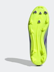 adidas Purple/White Kids F50 League Firm/Multi Ground Boots - Image 10 of 12