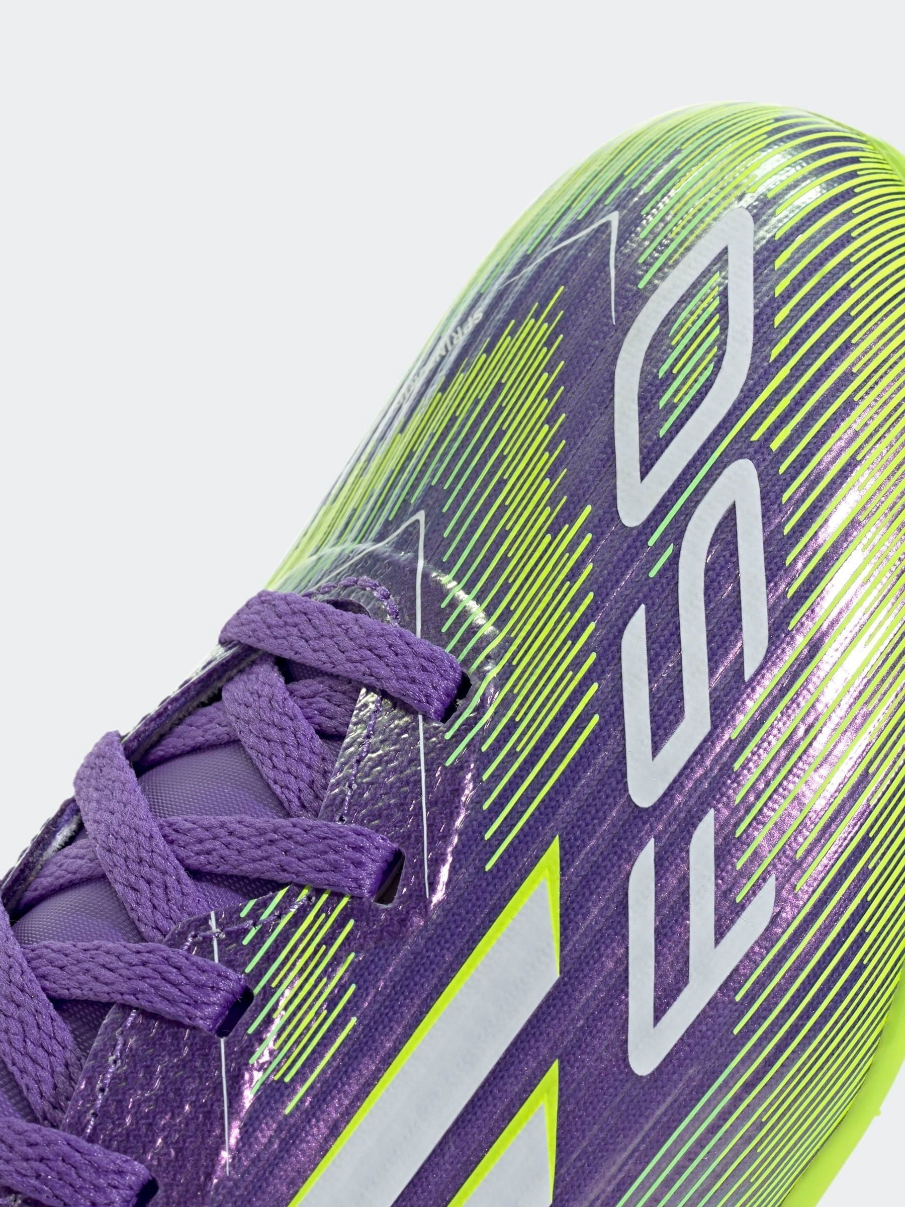 Buy adidas Purple/White Kids F50 League Firm/Multi Ground Boots