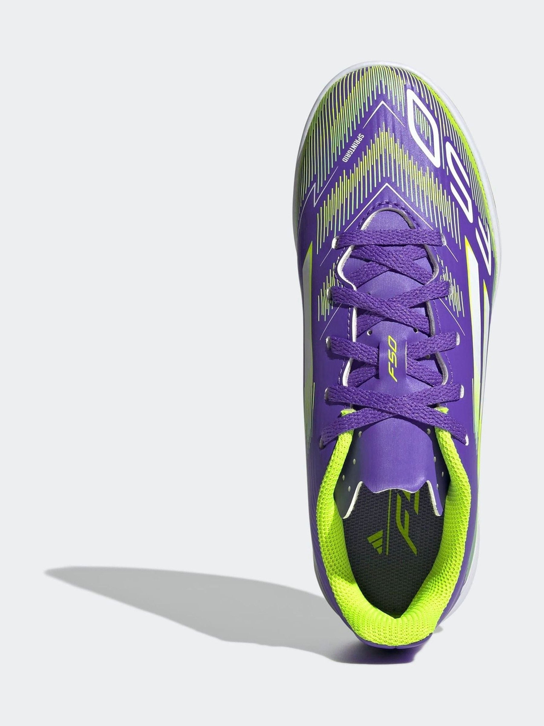 Buy adidas Purple/White Kids F50 Club Indoor Boots from Next USA