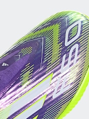 adidas Purple/White Kids F50 League Laceless Firm/Multi Ground Boots - Image 10 of 10