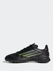 adidas Black/Grey Kids F50 League Turf Boots - Image 2 of 12