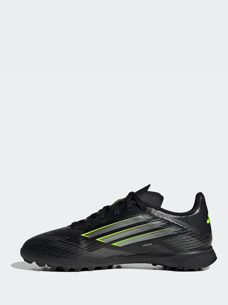 adidas Black/Grey Kids F50 League Turf Boots - Image 2 of 12