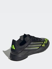 adidas Black/Grey Kids F50 League Turf Boots - Image 3 of 12