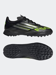 adidas Black/Grey Kids F50 League Turf Boots - Image 7 of 12