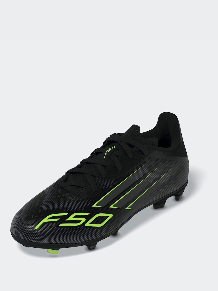 adidas Black/Grey Kids F50 League Firm/Multi Ground Boots - Image 12 of 12