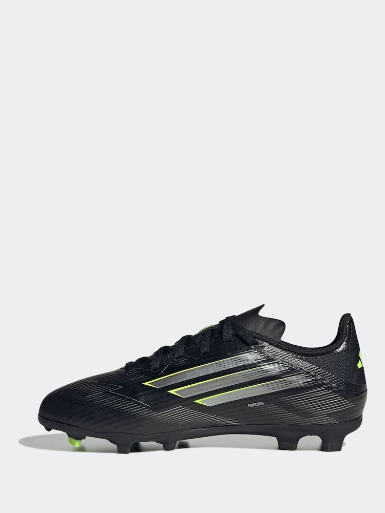 adidas Black/Grey Kids F50 League Firm/Multi Ground Boots - Image 2 of 12