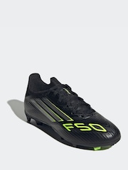 adidas Black/Grey Kids F50 League Firm/Multi Ground Boots - Image 3 of 12