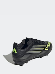 adidas Black/Grey Kids F50 League Firm/Multi Ground Boots - Image 4 of 12