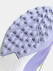 adidas Purple/White Kids F50 Sparkfusion League Turf Boots - Image 10 of 10
