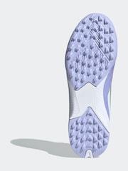 adidas Purple/White Kids F50 Sparkfusion League Turf Boots - Image 8 of 10