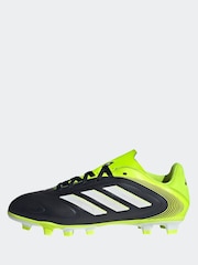 adidas Black/White Kids Copa Pure 3 Club Firm/Multi Ground Boots - Image 3 of 11