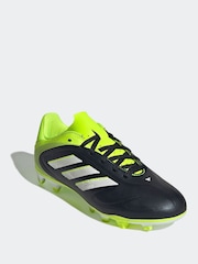 adidas Black/White Kids Copa Pure 3 Club Firm/Multi Ground Boots - Image 4 of 11